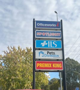 Plylon Signage Wangaratta